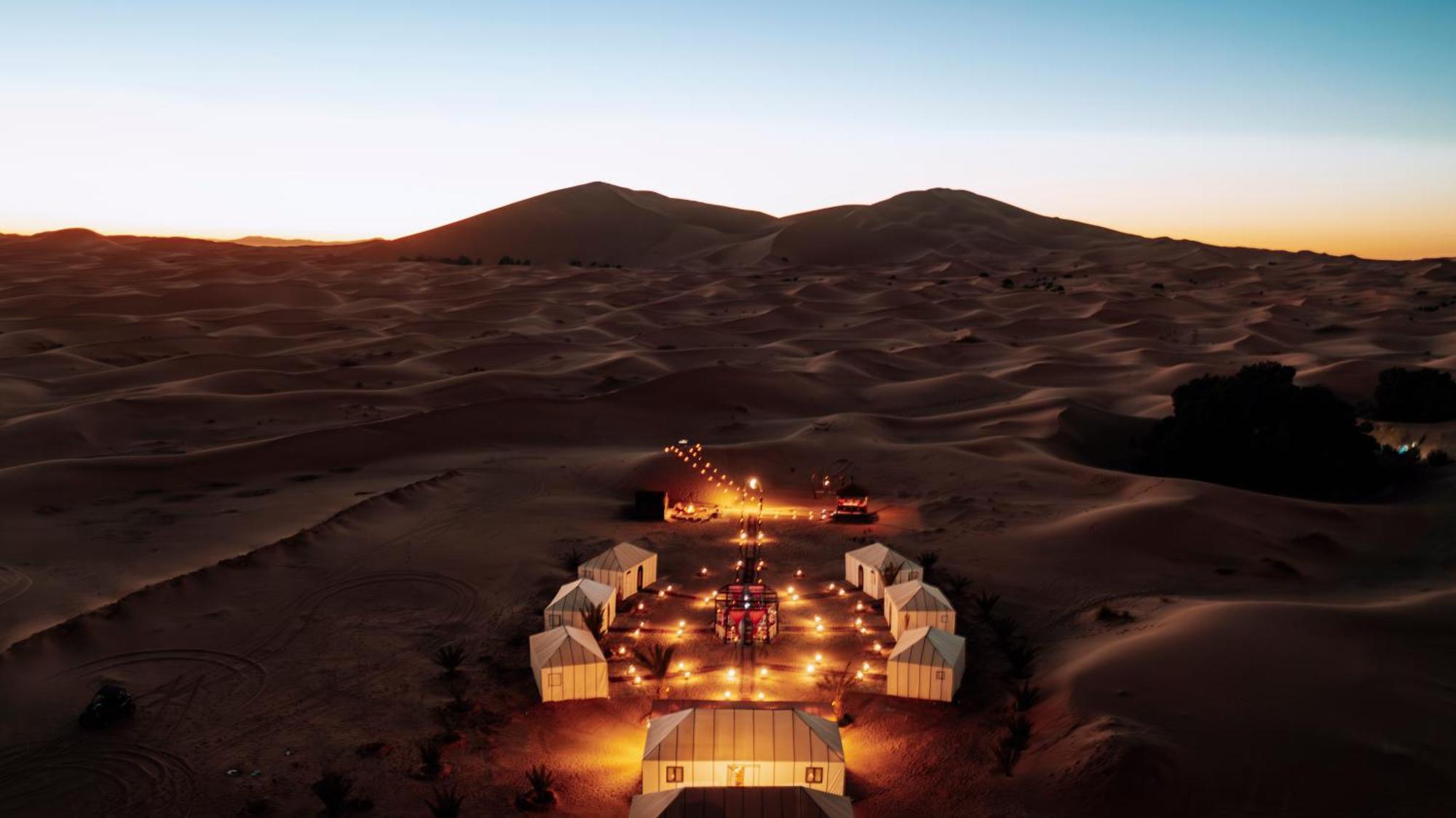 Hotel Tiziri Camp Merzouga Esterno foto