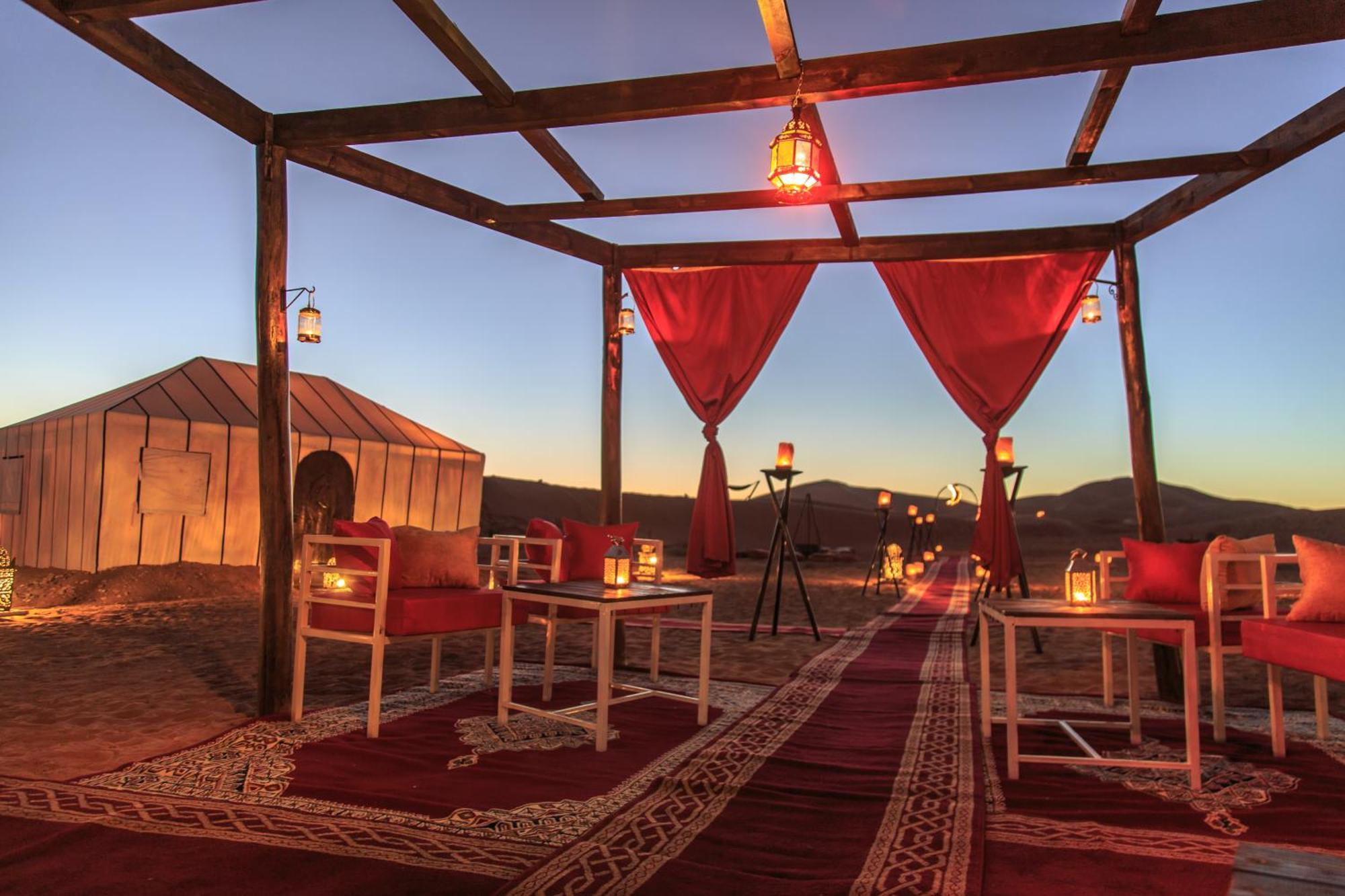 Hotel Tiziri Camp Merzouga Esterno foto